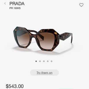 SOLD Prada PR 16WS Sunglasses